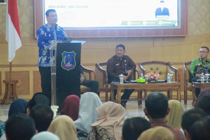 Wabup Katamso Buka Workshop Pemanfaatan Hasil SPI dan Rapor Pendidikan se-Provinsi Jambi